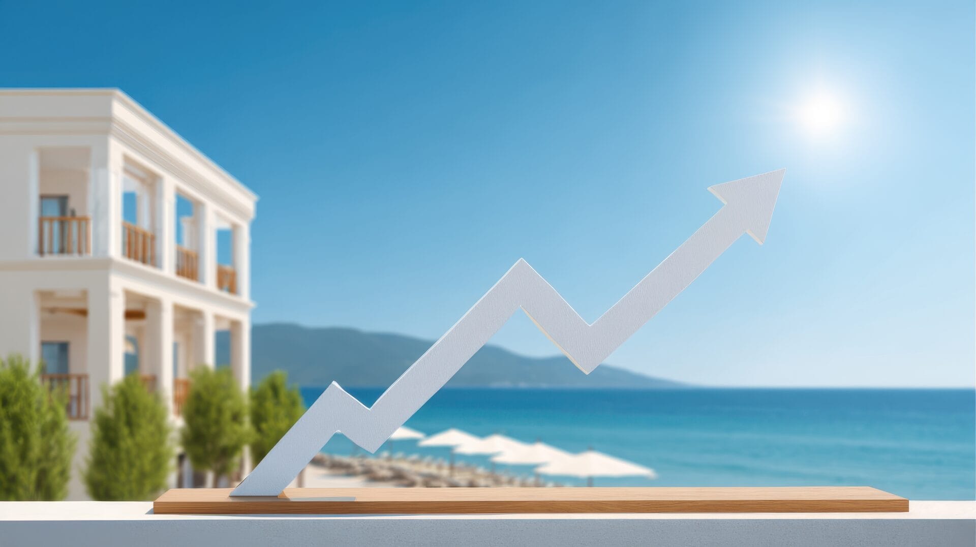 The growth of the tourism and hotel business. The advantages of large hotels and competition in the accommodation industry.