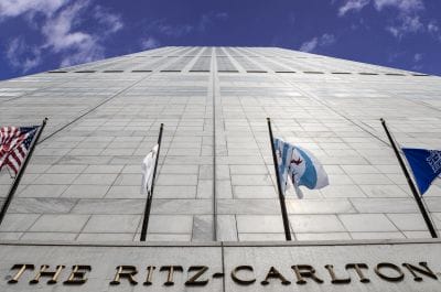 The Ritz-Carlton, Chicago exterior.