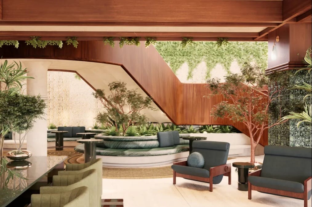 El_Tropicano_Lobby_Stair